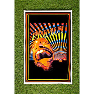 Primus Winterland Black Light Flocked Blacklight Poster Scorpio #1693 VTG 1996